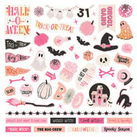 PhotoPlay - Lil' Boo Thing Collection - 12 x 12 Cardstock Stickers - Elements