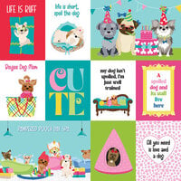 PhotoPlay - Pampered Pooch Collection - 12 x 12 Double Sided Cardstock - So Spoiled