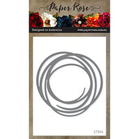 Paper Rose - Dies - Scribble Circle - Large