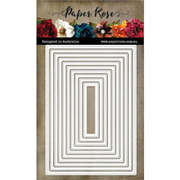 Paper Rose - Dies - Nesting Rectangles Australian