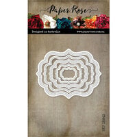 Paper Rose - Dies - Nesting Label 1