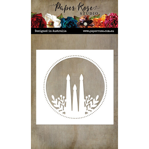 Paper Rose - Dies - Three Candle Circle