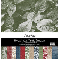 Paper Rose - 12 x 12 Collection Pack - Mountain Trek Basics