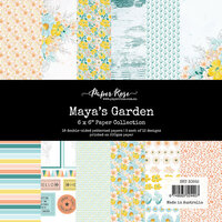 Paper Rose - 6 x 6 Collection Pack - Maya's Garden