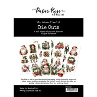 Paper Rose - Die Cuts - Christmas Time 1