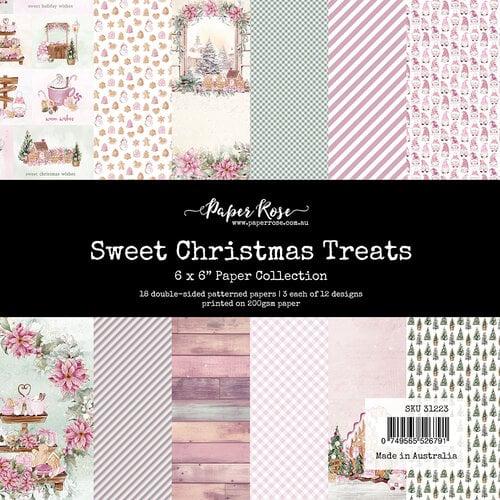 Paper Rose - Sweet Christmas Collection - 6 x 6 Collection Pack