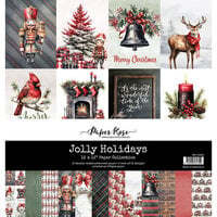 Paper Rose - Jolly Holidays Collection - 12 x 12 Paper Pack