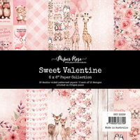 Paper Rose - Sweet Valentine Collection - 6 x 6 Paper Pack