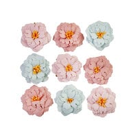 Prima - French Blue Collection - Flower Embellishments - Perfect Emotion