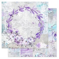 Prima - Aquarelle Dreams Collection - 12 x 12 Double Sided Paper - Timeless Tales