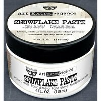 Prima - Finnabair Collection - Art Extravagance - Snowflake Paste - 4 Ounces