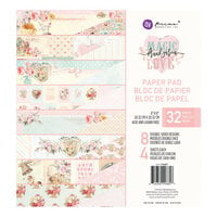 Prima - Magic Love Collection - 8 x 8 Paper Pad