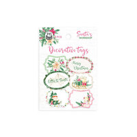 P13 - Santa's Workshop Collection - Christmas - Tag Set 04