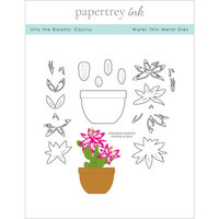 Papertrey Ink - Christmas - Metal Dies - In The Blooms - Cactus