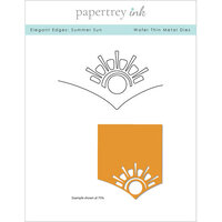 Papertrey Ink - Metal Dies - Elegant Edges - Summer Sun