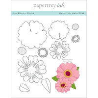 Papertrey Ink - Meta Dies - Big Blooms - Zinnia