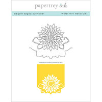 Papertrey Ink - Metal Dies - Elegant Edges - Sunflower