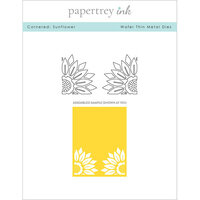 Papertrey Ink - Metal Dies - Cornered - Sunflower