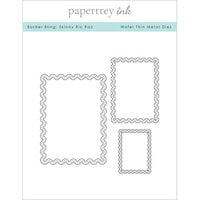 Papertrey Ink - Metal Dies - Border Bling - Skinny Ric Rac