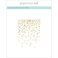 Papertrey Ink - Christmas - Hot Foil Plate - Cascading Dots