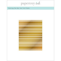 Papertrey Ink - Hot Foil Plate - Raising The Bar