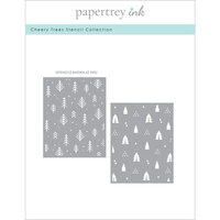 Papertrey Ink - Stencils - Cheery Trees