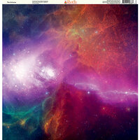 Ella and Viv Paper Company - Galaxy Collection - 12 x 12 Paper - The Universe