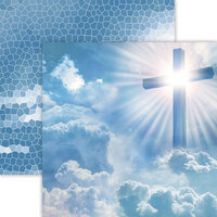 Reminisce - Faith Collection - 12 x 12 Double Sided Paper - Glory