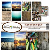 Reminisce - Gone Fishing Collection - 12 x 12 Collection Kit