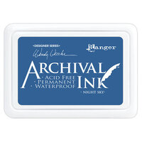 Ranger Ink - Wendy Vecchi - Make Art - Archival Ink Pads - Night Sky