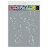 Ranger Ink - Dylusions Stencils - Silhouettes - Maisie