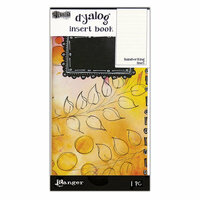 Ranger Ink - Dylusions Dyalog Insert Books - Handwriting Lines 2