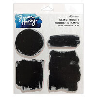 Ranger Ink - Simon Hurley - Cling Mounted Rubber Stamps - Paint Swatches