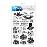 Ranger Ink - Simon Hurley - Clear Photopolymer Stamps - Fall Sampler