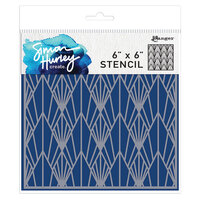 Ranger Ink - Simon Hurley - Layering Stencils - Deco Diamonds