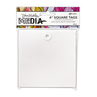 Ranger Ink - Dina Wakley - Square Tags - 4 inch