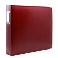 Scrapbook.com - 12x12 Three Ring Album - Deep Red