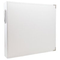 Scrapbook.com - 12x12 Three Ring Album - White