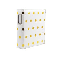 Scrapbook.com - 6x8 Album - Gold Dot