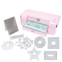 Sizzix - Big Shot Switch Plus Machine Die Cutting Bundle - Cherry Blossom - Nested Basics Die Sets