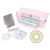 Sizzix - Big Shot Switch Plus Machine Die Cutting Bundle - Cherry Blossom - Nested Fancy Circle Borders