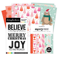 Scrapbook.com - Beary Merry Bundle - Dies, Paper, Stamp