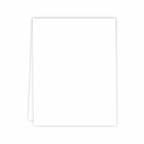 Scrapbook.com - Cards - Neenah Solar White A2 - Vertical Scored - 25 Pack