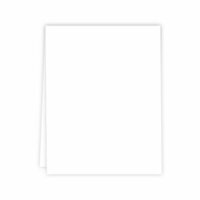 Scrapbook.com - Cards - Neenah Solar White A2 - Vertical Scored - 25 Pack