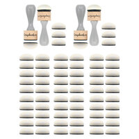 Scrapbook.com - (2) Ink Blending Tools  and (6) 10-Pack of Refill Domed Applicators