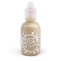 Scrapbook.com - Pops of Color - Glitter - Champagne - 1oz