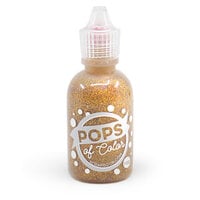 Scrapbook.com - Pops of Color - Glitter - Gold - 1oz