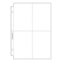 Scrapbook.com - 8x12 Page Protectors - Four Vertical 4x6 Pockets - 10 Pack