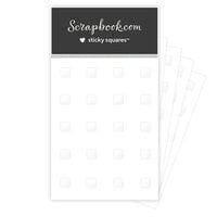 Scrapbook.com - Sticky Squares - Small - 100 Pack