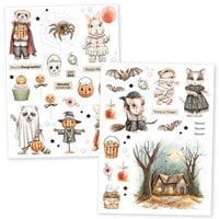 Scrapbook.com - Spooky Critters - Rub-On Transfers - 6x8 - 2 Sheets